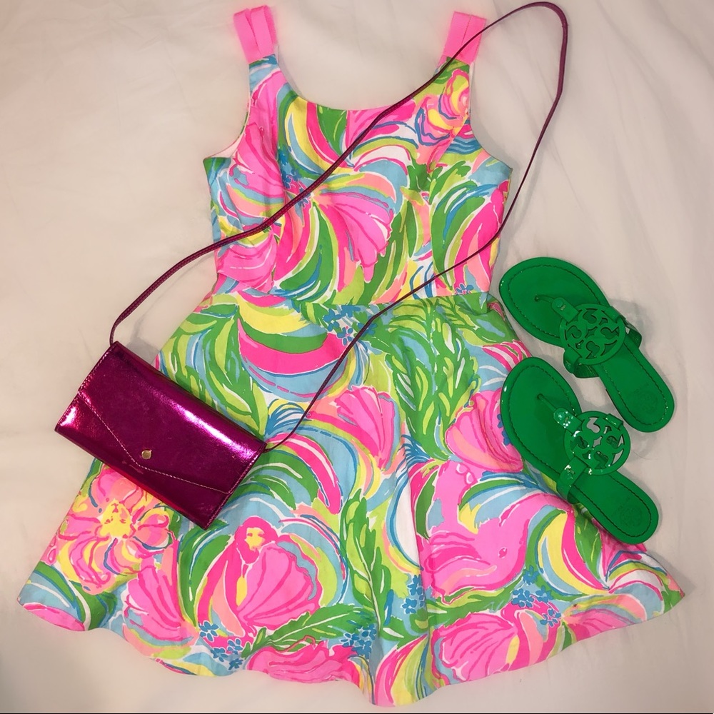 Girls’ Lilly Pulitzer fit and flare dress